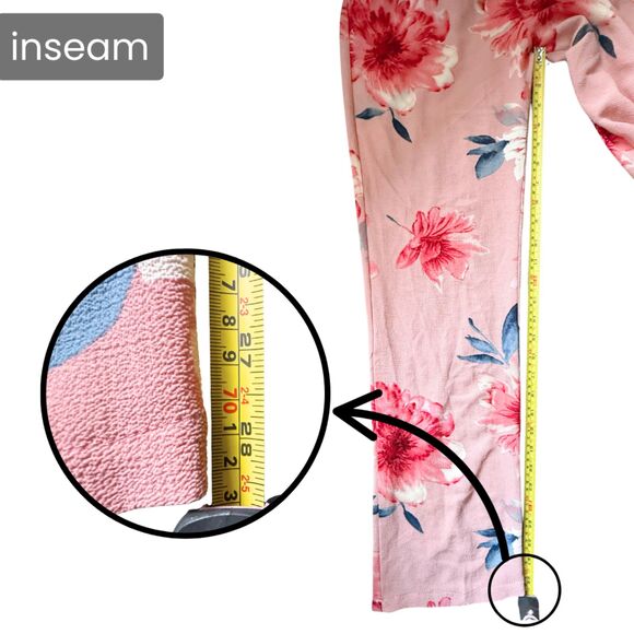 LET THEM EAT CAKE “Adrienne” Pink Floral Jumpsuit Romper - Women’s Small - Picture 14 of 16